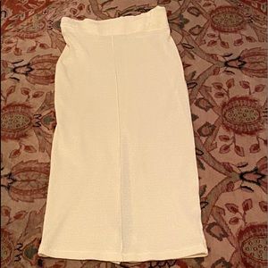 Express long knit skirt.